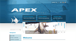 Desktop Screenshot of apexfishingcharters.net